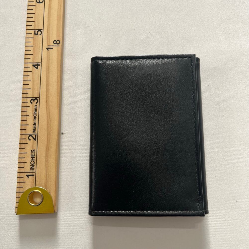 Vintage Buxton Leather Tri-fold Wallet NEW